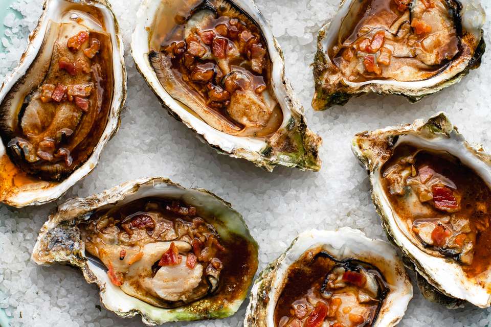 Australian Oysters Kilpatrick