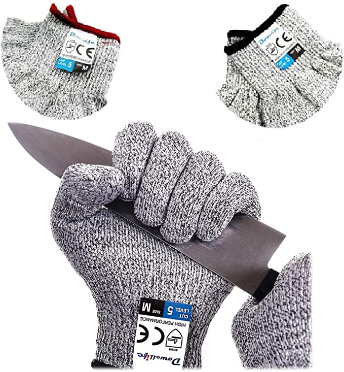 White Stone Shucking Gloves
